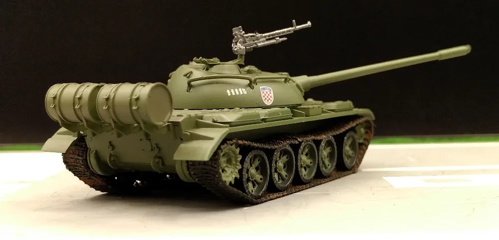1: 72 советская T-54 T54 модель танка Косовская война трубач, готовый модель 35023
