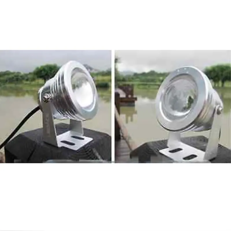 1x12 V 10W подводная Рыба Морская Лодка Яхта рыболовная лампа свет Светодиодный