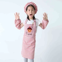 childrens apron cake art princess kids painting clothes thin section primary school baby overalls