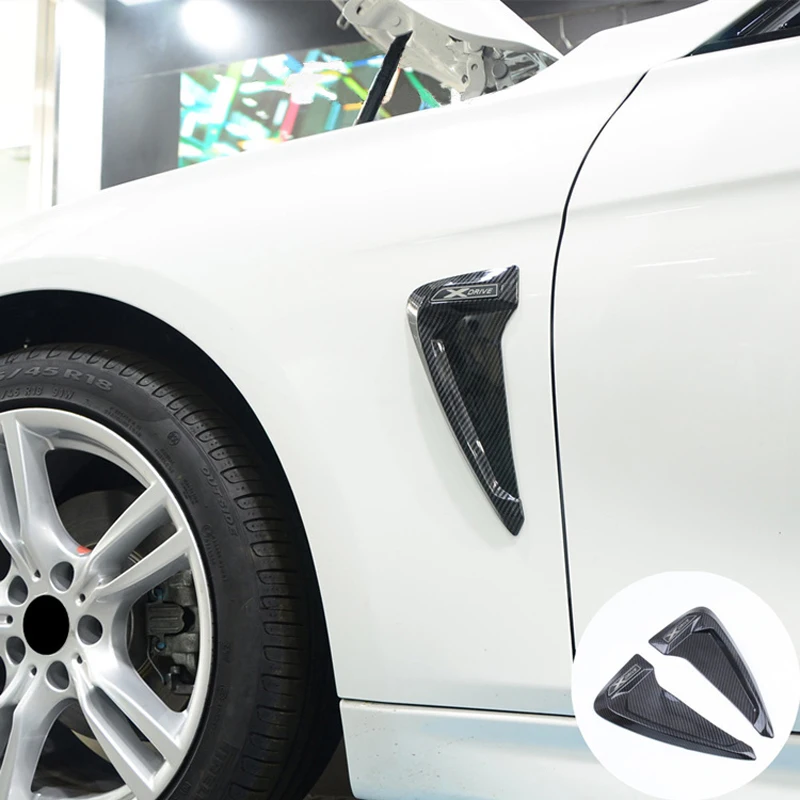 Автомобильный Стайлинг ТПУ переднее крыло боковое Air Shark Gills вентиляционное
