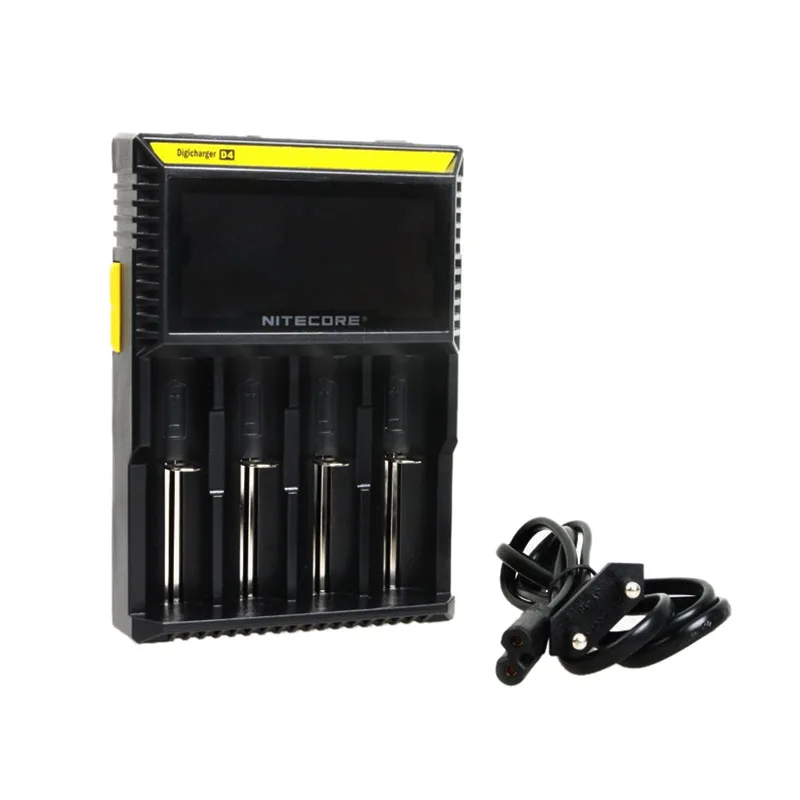 Зарядное устройство Nitecore D4 Digi 100% оригинал ЖК дисплей интеллектуальная схема