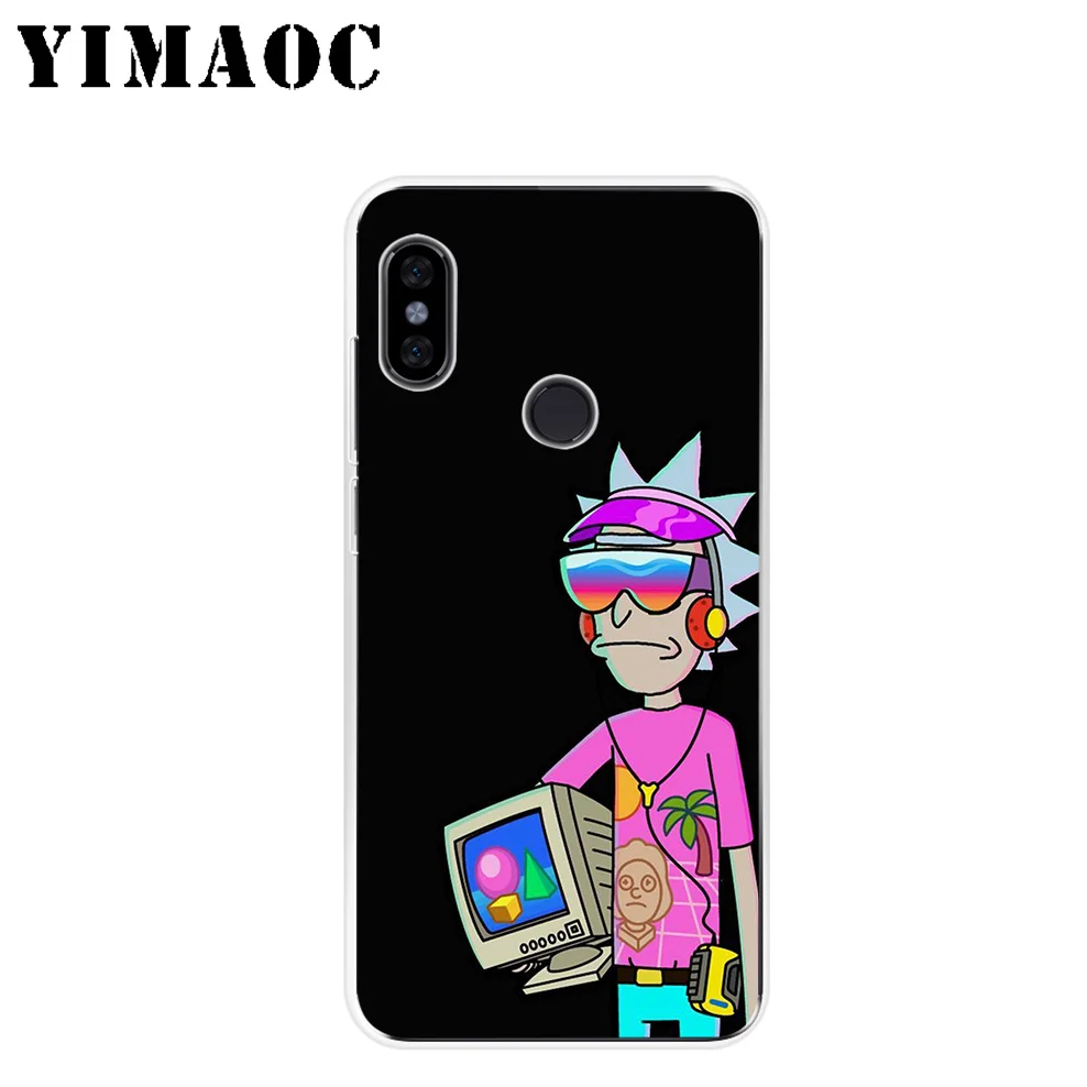 Мягкий силиконовый чехол YIMAOC Rick and Morty для Xiaomi Redmi 6 6A 5A 5 S2 Puls Note 8 7 4X4 4A Pro Go |