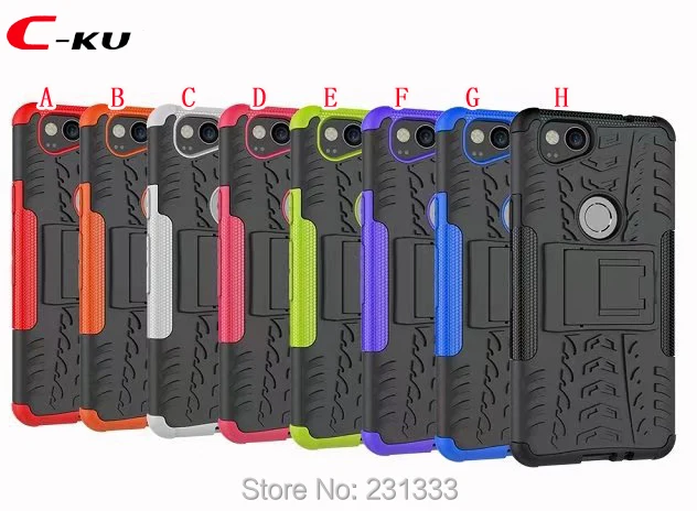 Армор-гибридный чехол из ПК и ТПУ для Samsung Galaxy A70 C7 PRO Google Pixel XL 2, ударопрочный, с подставкой в виде шины, 1 шт.