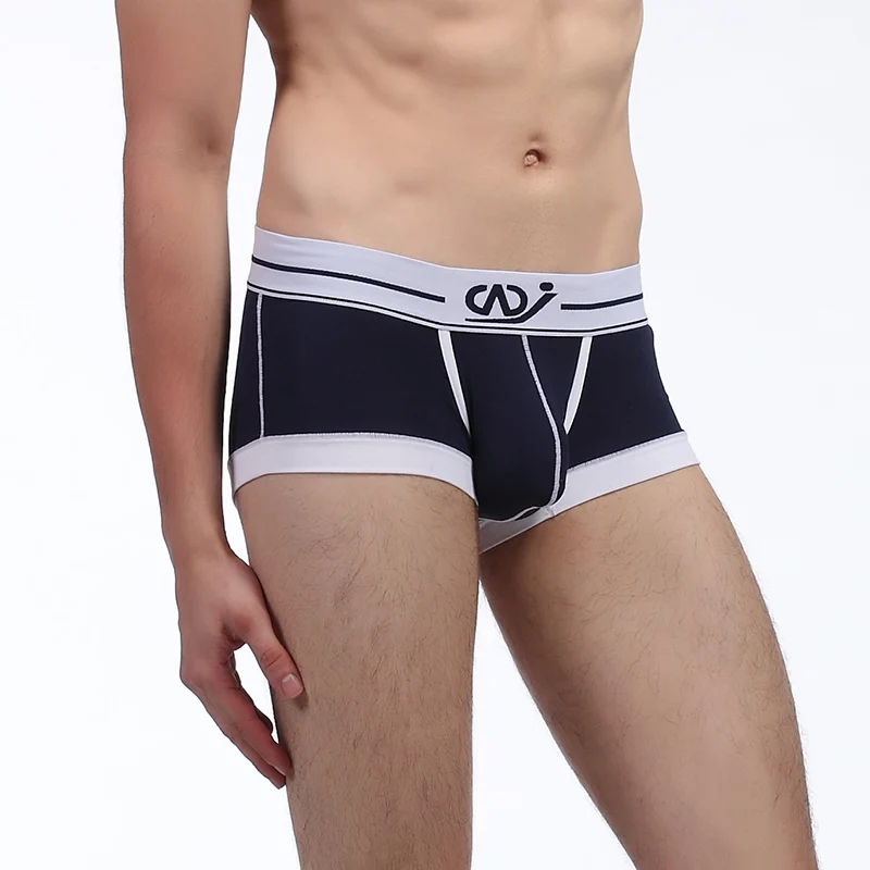 Пикантное Мужское нижнее белье Боксеры Шорты Нижнее для геев Cueca Masculina трусы