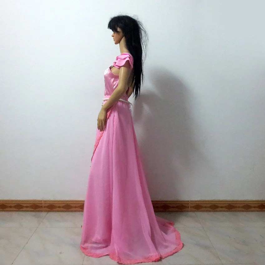 Princess Serenity Tsukino Usagi Pink Wedding Dress Cosplay Costume Custom-made Any Size |