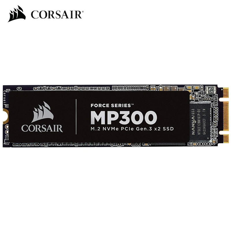 Ноутбук CORSAIR FORCE Series MP300 SSD 120 ГБ 240 m.2 2280 NVMe PCIe Gen3 x2 M.2 480 960 твердотельный накопитель