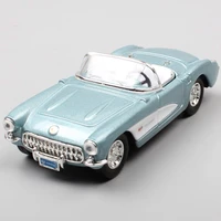 143 classic mini 1957 chevrolet corvette c1 diecasts toy vehicles scale cars toys miniatures model for adult hobby collection