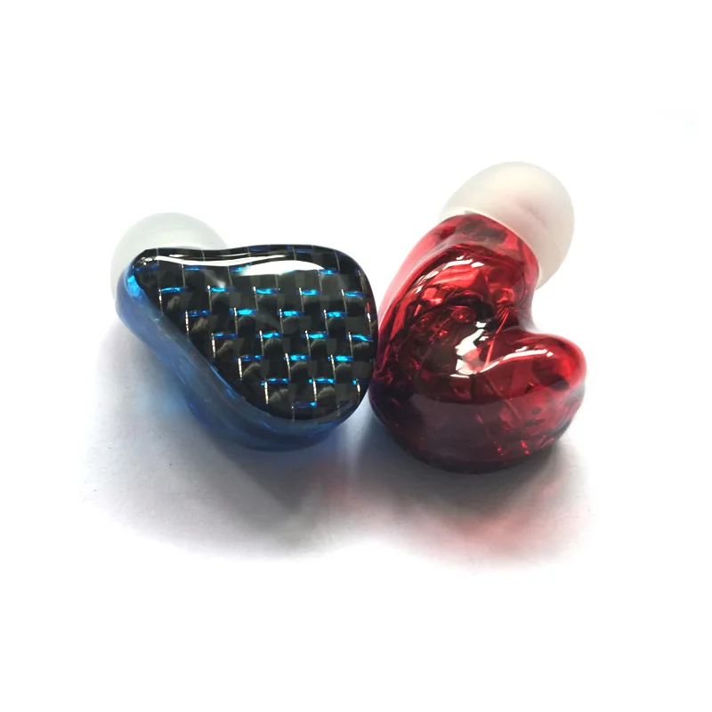 Hisenior H4 In Ear Hybrid Dynamic наушники Сбалансированные арматура 1DD 3BAs шумоподавление IEM MMCX