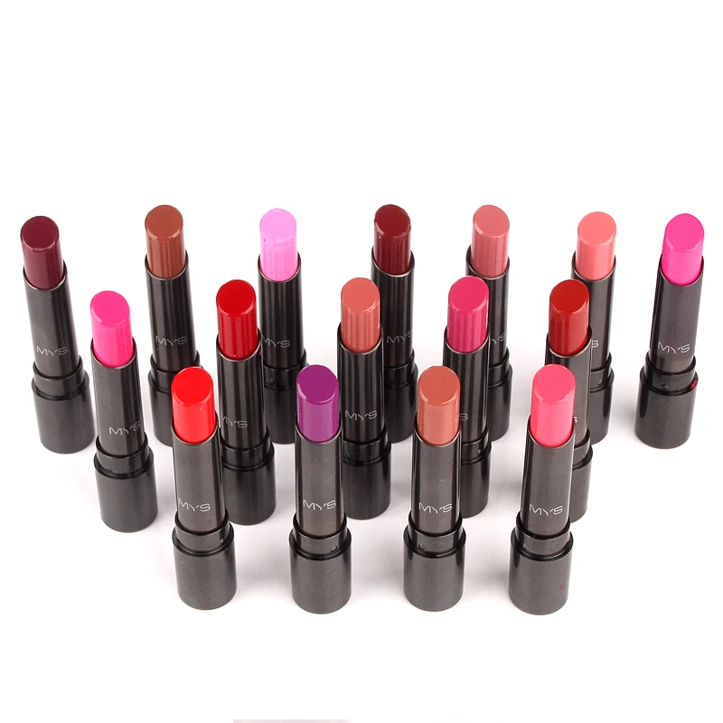 Новое поступление 2016 брендовая Косметическая матовая губная помада MYS стойкий