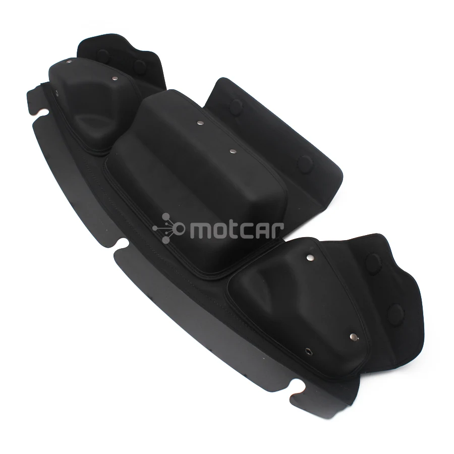 Модель Moto Saddle Bag черная PU кожаная сумка на лобовое стекло Тройная сумка 3 кармана для Harley Touring Electra Street Glide FLHTKL-18