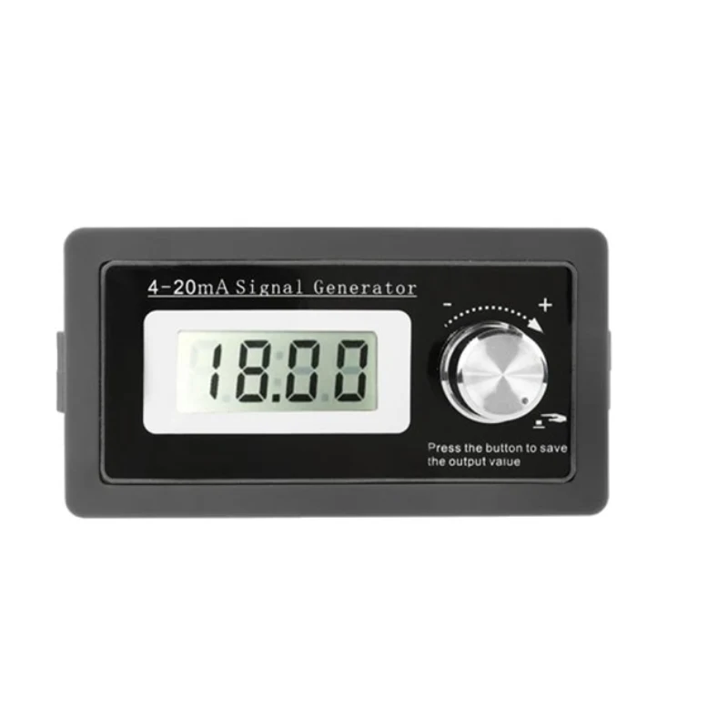 4-20mA генератор сигналов преобразователь тока тестер нагрузки инструмент ПЛК ЖК-дисплей два провода выход