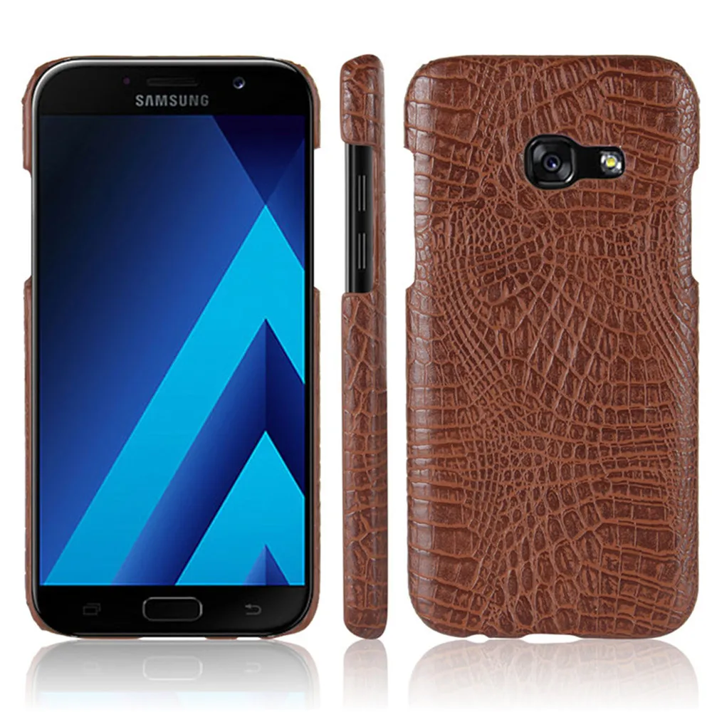 Кожаный чехол с крокодиловым узором Новое поступление для Samsung Galaxy A5 2017 a520f
