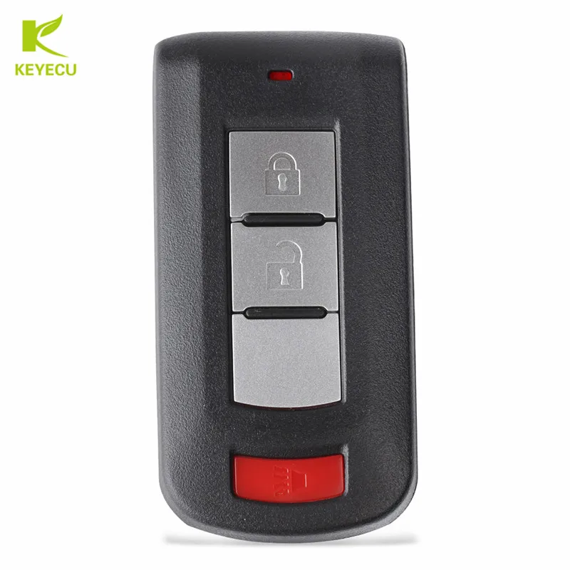 Запасной смарт чехол KEYECU для ключа с дистанционным управлением 2/2 + 1 кнопочный