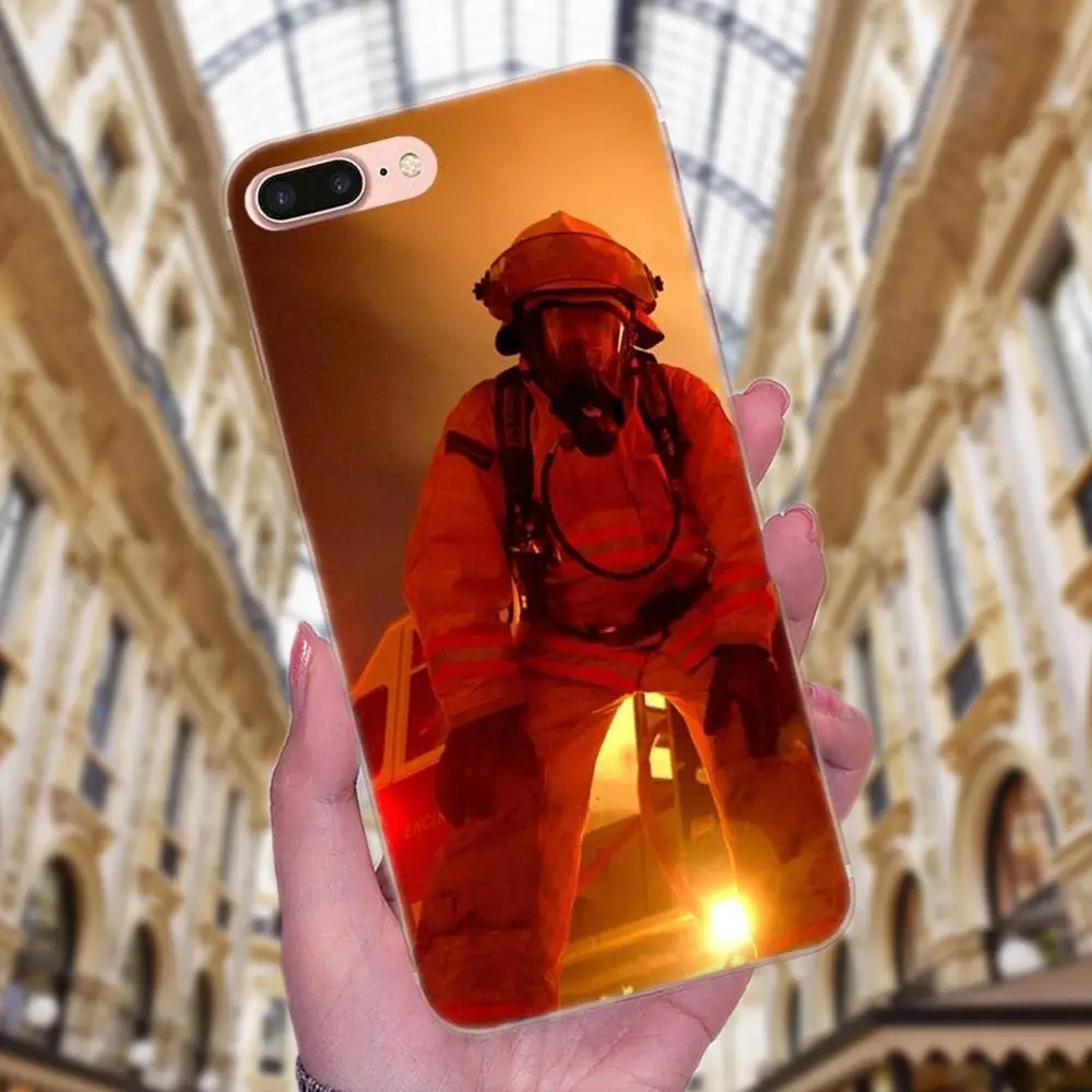 Роскошный силиконовый чехол Emt Fireman Fire Rescue для Huawei Mate 7 8 9 10 20 P8 P9 P10 P20 P30 Lite Plus Pro