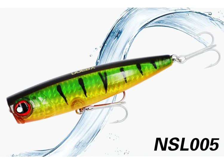 NSL005 NOEBY рыболовные приманки NBL9140 Поппер приманка 105 мм 24 г ПВХ жесткие приманки Морская Рыбалка Воблеры снасти Pesca карп - Цвет: NSL005