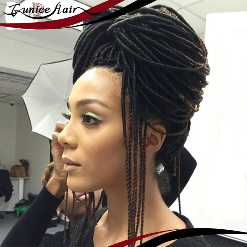 New style hight Quality for female Hair-Extensions-Dreadlock Beads Synthetic Hair Free shipping Twist Braiding Fiber Weave |