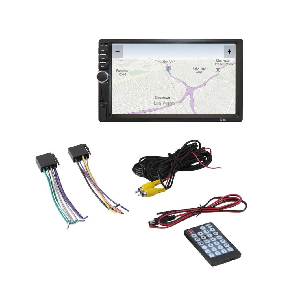 Foval 7-дюймовый 2 Din HD Сенсорный экран Bluetooth в тире MP5 12 В стерео радио FM Функция AUX USB MP3 MP5 плеер Поддержка TF