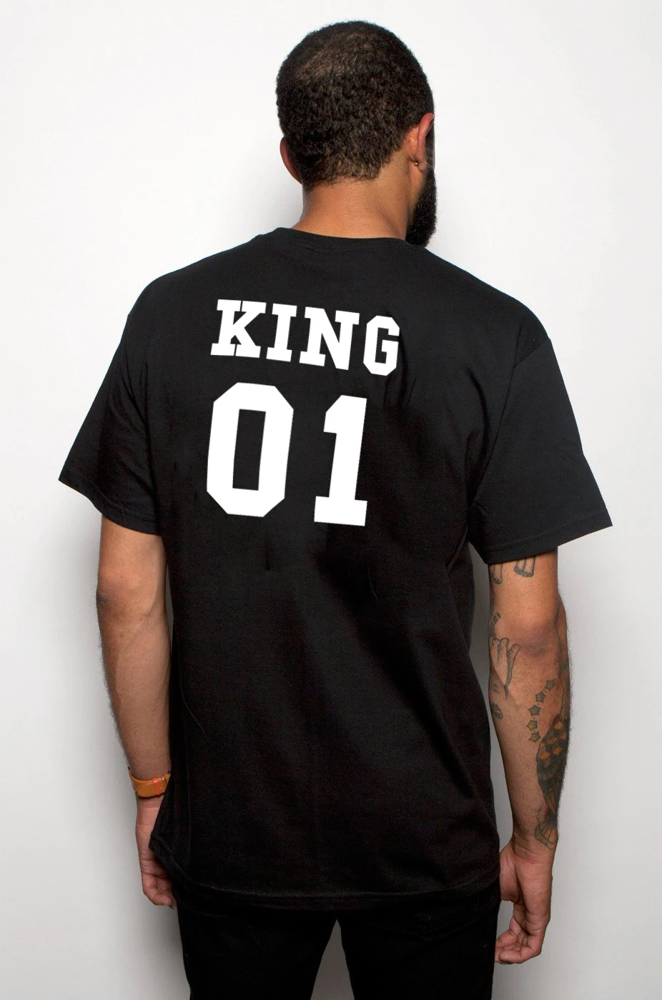 King 01 Prince одинаковая рубашка для папы и сына Летний комбинезон с короткими