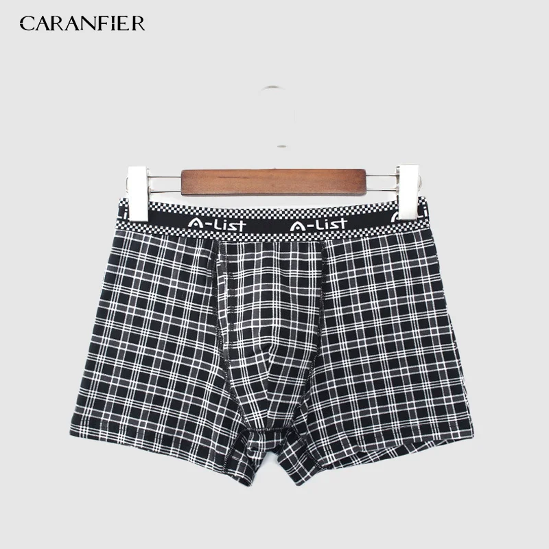 4 шт. мужские трусы боксеры в клетку|Мужские боксеры| |