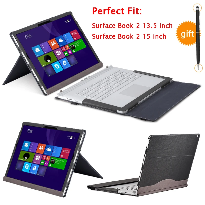 Съемный чехол подставка для ноутбука Microsoft Surface Book 2 13 5 15 дюймов планшета с