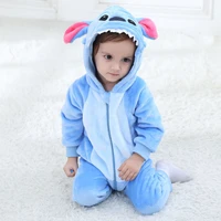 baby stitch tiger kigurumi pajama clothes newborn infant romper animal onesie cosplay costume outfit hooded jumpsuit winter suit