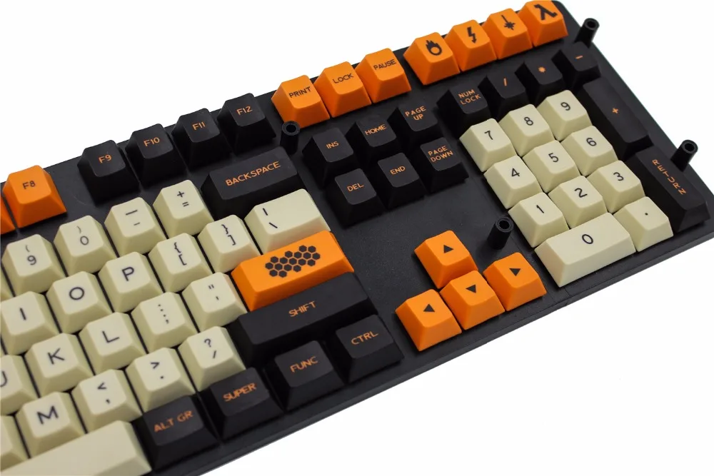 MP английская/Корейская версия 169/124 клавиша PBT Cherry оригинальная высота IOS Keycap Dye-sulimated Keycap для механической клавиатуры