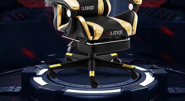 Игровой стул Silla Gamer Cadeira Gamer, домашний Офисный Компьютерный стул, регулируемый по высоте, кресло с откидной спинкой Silla Oficina Chaise