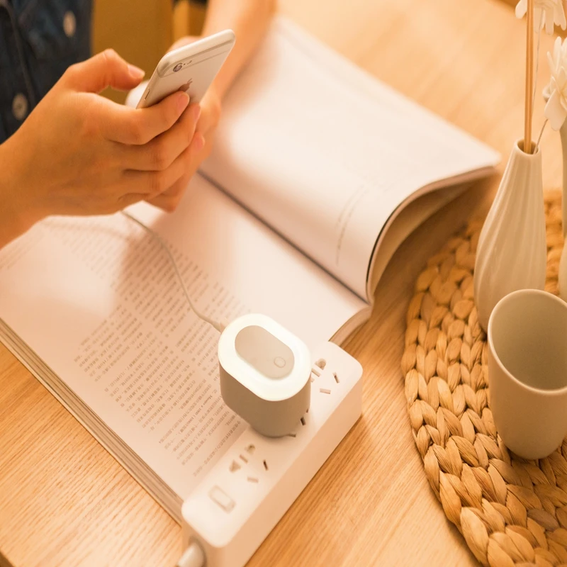 Сенсорный светодиодный ночник настенное зарядное устройство безопасный умный