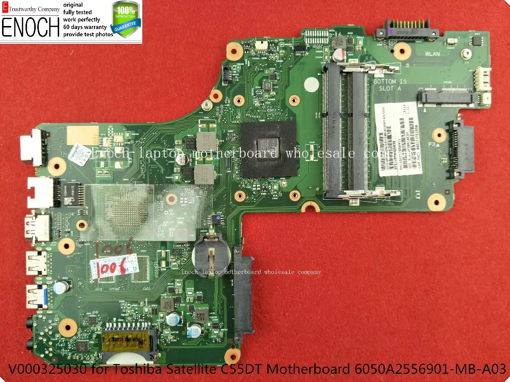 V000325030 для Toshiba Satellite C50D C55D материнская плата ноутбука интегрированная 6050A2556901 MB A02