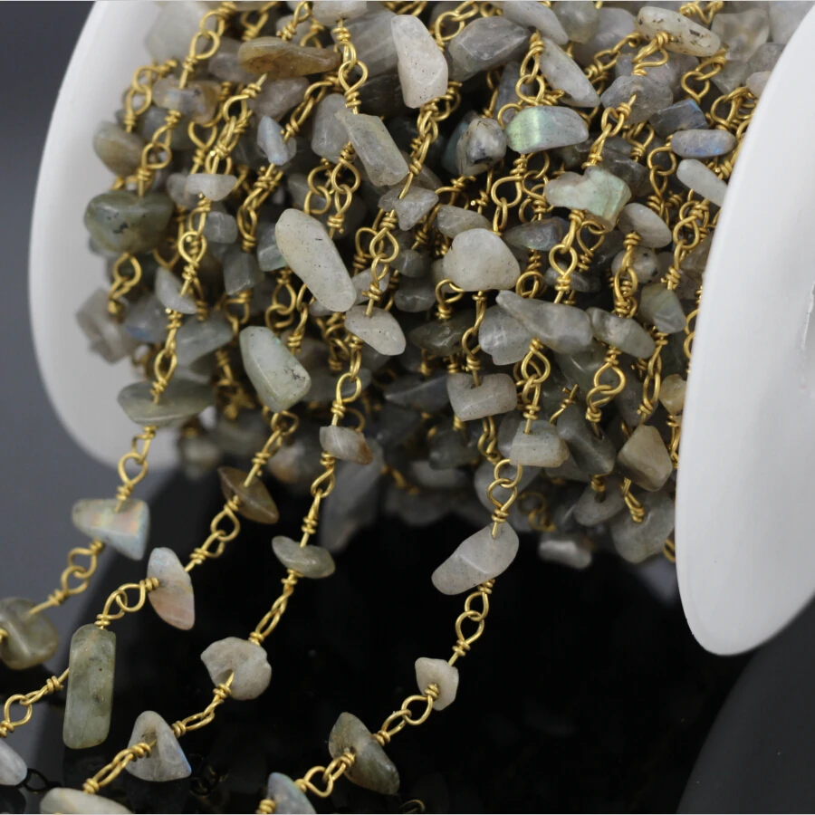 Цепочка Из латуни в виде розака 5 метров|jewelry findings|brass wirerosary chain |