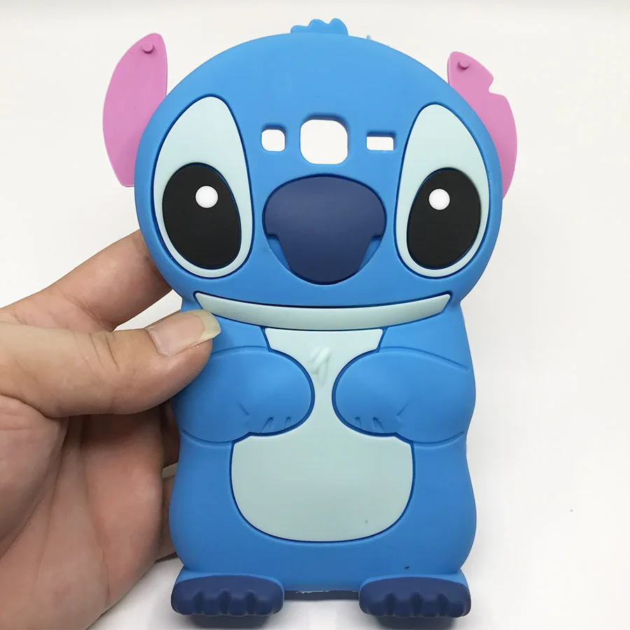 stitch Чехол с единорогом для samsung Galaxy J3, мультяшный силиконовый чехол, чехол для samsung J3, чехол для телефона s 3D, милая девушка J3, чехол - Цвет: stitch