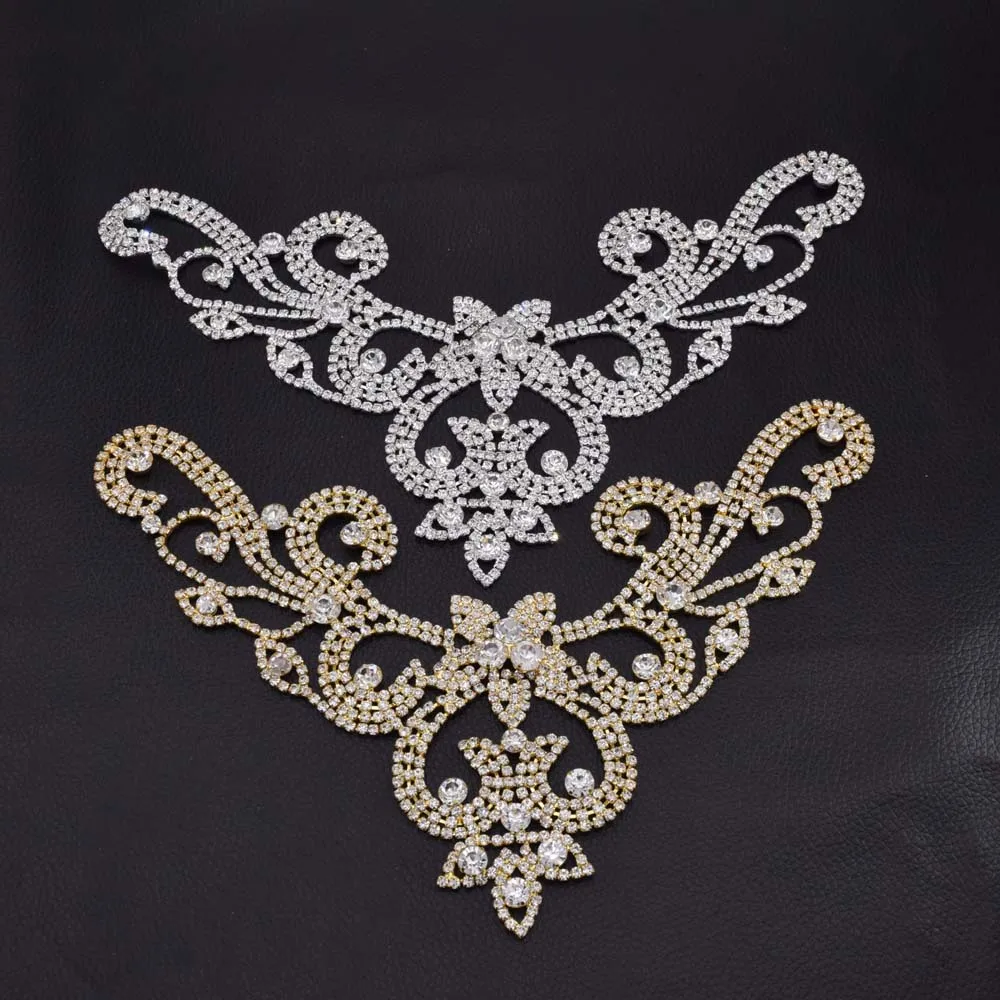 Новое поступление 1 шт. стразы аппликации для свадебного платья пояса DIY