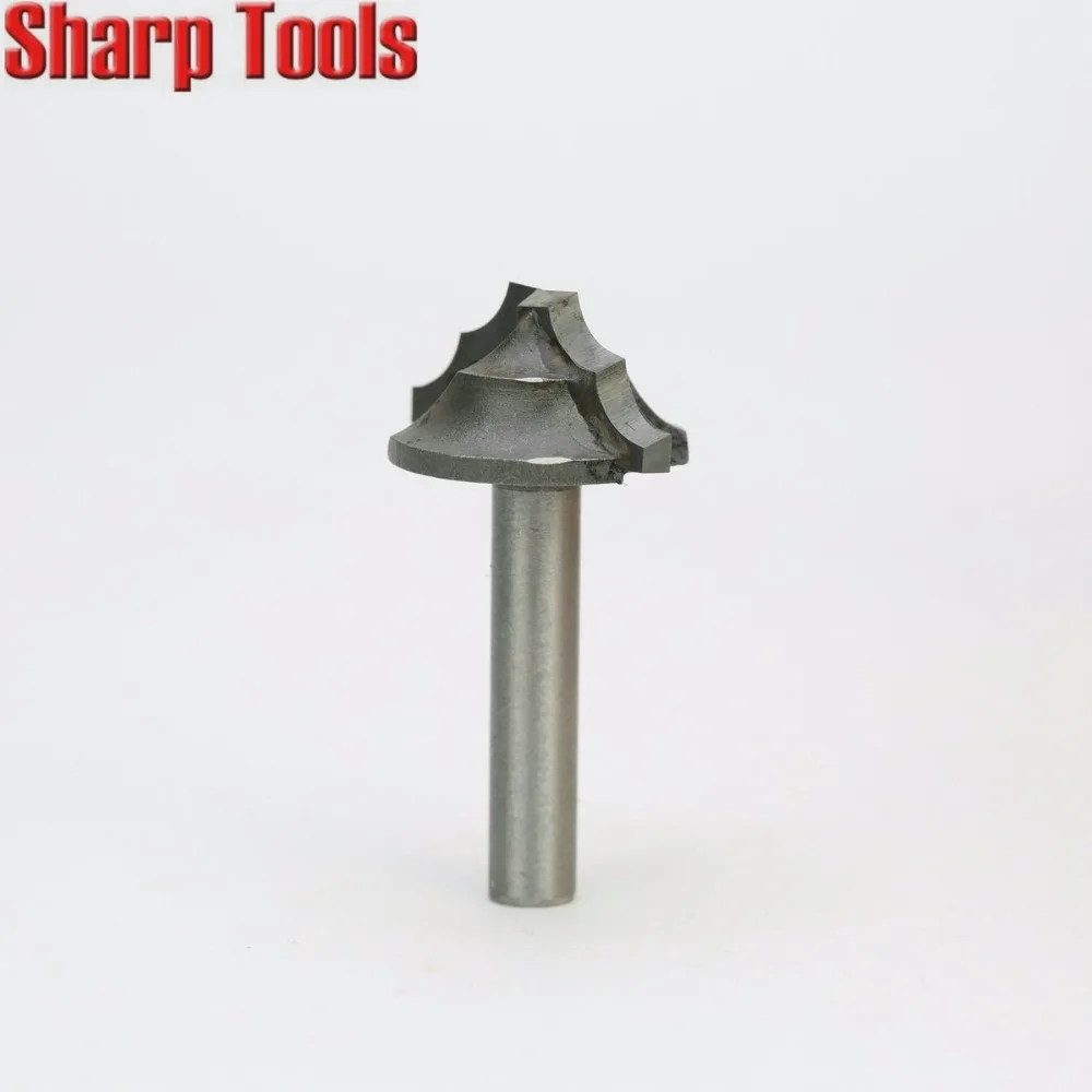 

1pcs 6*24mm Fresas Para Roman Ogee Door Frame Cabinet Router Bit Woodworking Milling Cutters for Wood Endmill Carbide CNC Tool