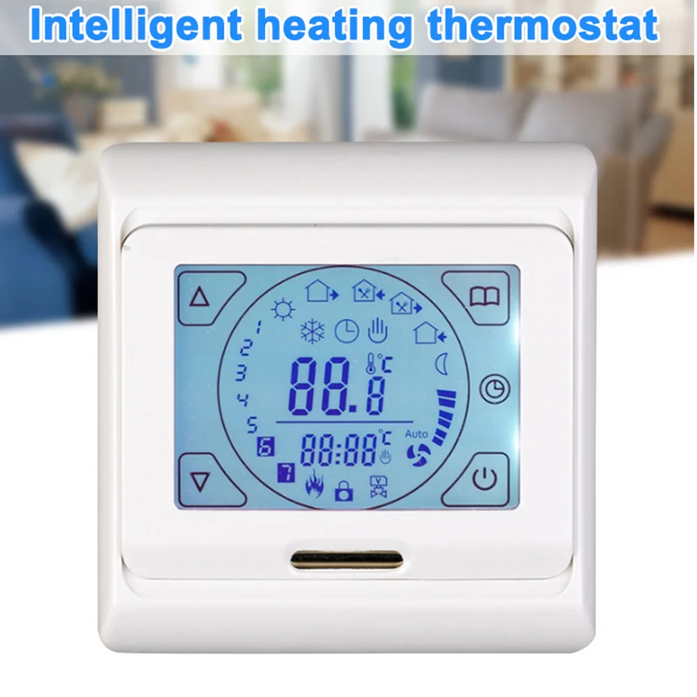 Электрический Еженедельный экран Температурный датчик с lcd-дисплеем цифровой