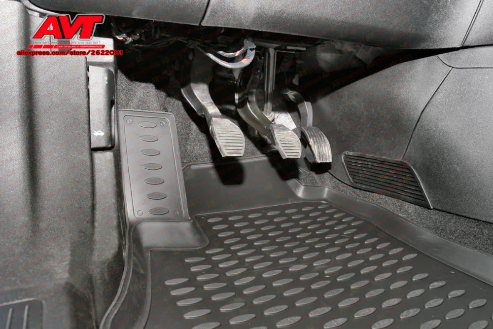 Коврики для Fiat Grand Punto 5D 2005- 4 шт. резиновые коврики Нескользящие аксессуары салона