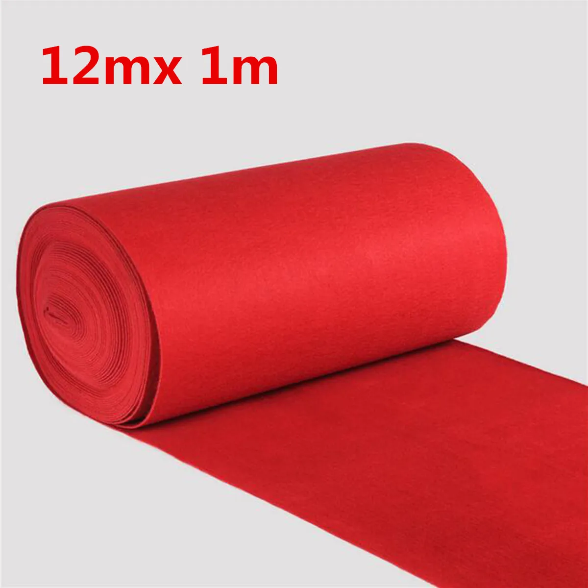 1.5/5/10/12m Outdoor Red Carpet Mats Aisle Wedding Banquet Film Festivals Parties Celebrations Awards Events Decoration Carpet
