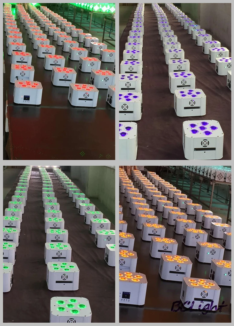 2016 новейший дизайн DJ Par Uplight аккумуляторная беспроводная батарея DMX Powered lights 6в1 RGBAW