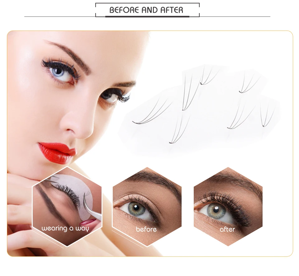 3D 5D Индивидуальные ресницы C D Curl 0,07 мм 8-14 мм смешанный лоток 3D наращивание ресниц 8 мм 10 мм 11 мм вспышки ресницы без узелков FADVAN
