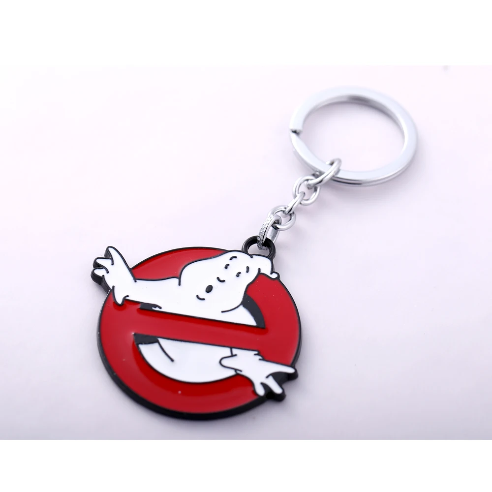 Ghostbusters Горячая цепочка ключей фильм брелоки для подарка брелок от автомобиля
