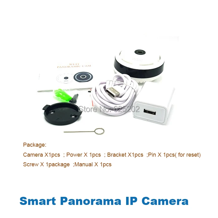Новая панорамная мини IP-камера с Wi-Fi камера 960P МП объектив рыбий глаз Бесплатная