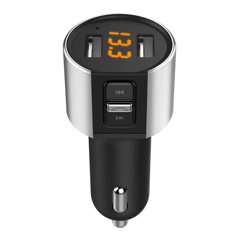 FM-трансмиттер автомобильный с поддержкой Bluetooth 5 В/3 4 А | Автомобили и мотоциклы