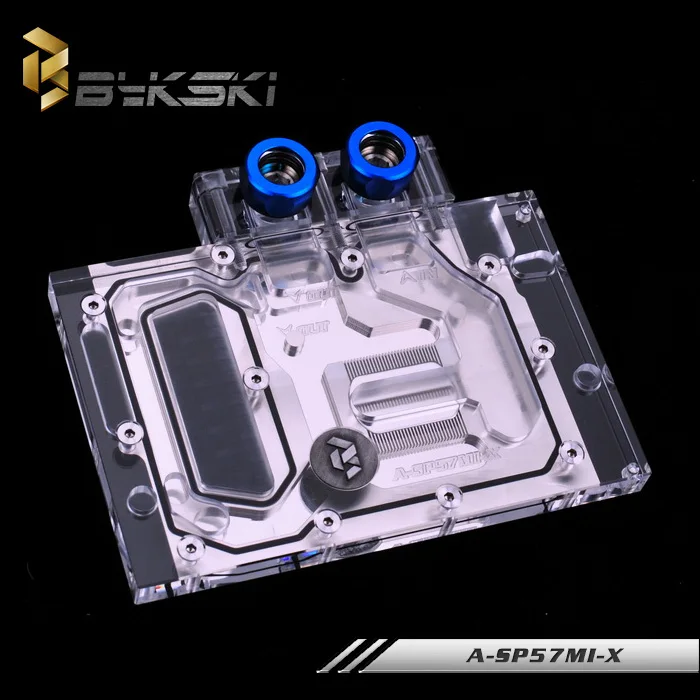 Bykski A-SP57MI-X Sapphire RX570 4G D5 его полное покрытие видеокарта блок водяного охлаждения