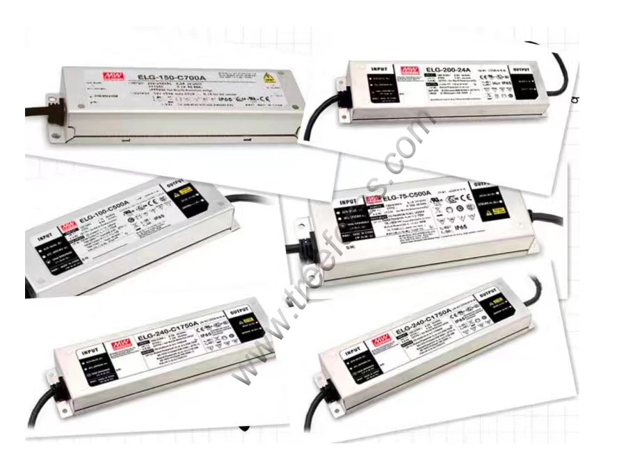 UL IP67 75W 100W 150W 200W 240W Светодиодный драйвер MeanWell адаптер AC100 350V DC 12V 24V