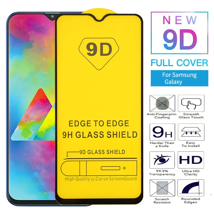 9D для samsung Galaxy A30 305 защитная пленка из закаленного стекла для samsung Galaxy A40 A50 A60 A70 A505 A405 705 505