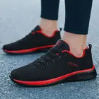 Мужская повседневная обувь из сетчатого материала, Легкая удобная дышащая прогулочная обувь, Tenis Feminino Zapatos, 2019