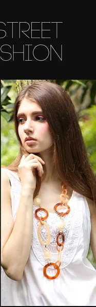 Boho, большая акриловая круглая подвеска, кожаная цепочка, ожерелье для женщин, чокер, ювелирное изделие, ожерелье, Harajuku Bijoux Femme, колье, колье