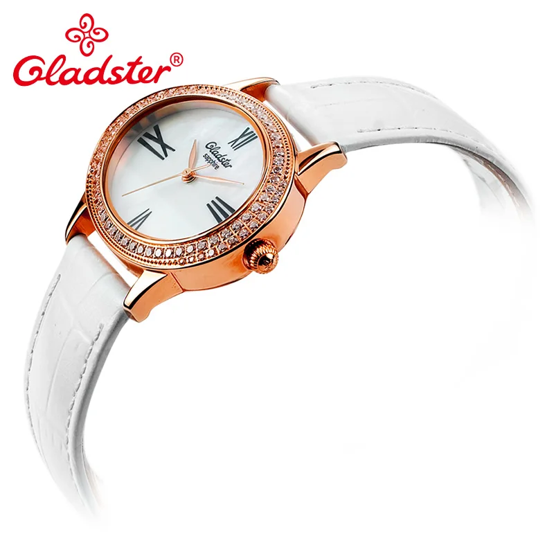Gladster японские MIYOTA GL30 часы с циферблатом в виде ракушки уникальные женские