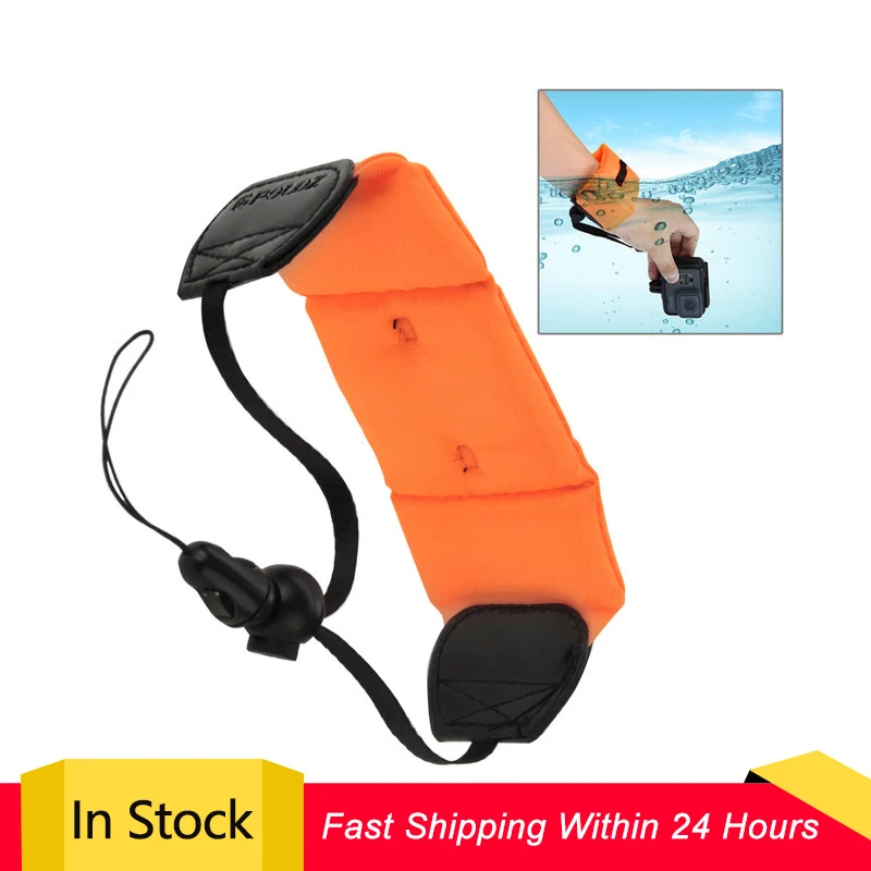 

For Go Pro Accessories Diving Swimming Floating Bobber Hand Wrist Strap for GoPro HERO5 HERO4 Session HERO 5 4 3+ SJ4000 D20 D30