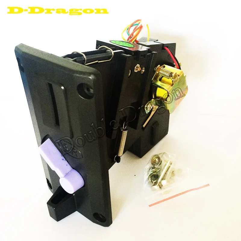 

2pcs Plastic Panel Advanced Front Entry CPU Coin Selector Coin Acceptor For Vending Machines Arcade Machines