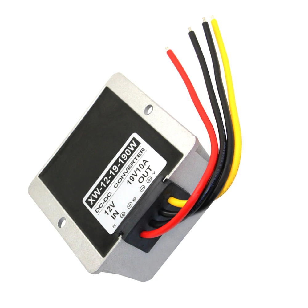 Изделия синьвэй 12 V to 19 V 10A 190 W Мощность преобразователь Step Up DC-DC трансформатор Водонепроницаемый IP67 преобразователь Регулятор модуль для большинства устройств